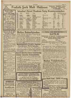    21 Teşrinisani 1934 Süt Varsa Annelere Deniz yolları AYVALIK YOLU ANTALYA vapuru 21 İkinci T. ÇARŞAMBA EE e ve MERSİN YOLU