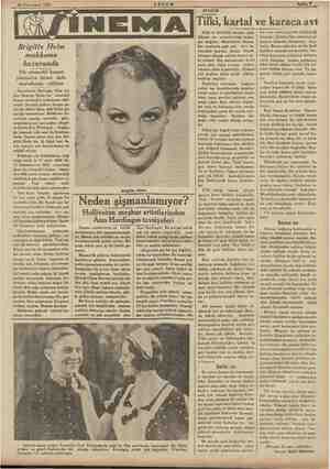  26 Teşrinisani 1934 Brigitte Helm mahkeme huzurunda Bir otomobil kazası yüzünden ikinci defa muhakeme ediliyor Geçenlerde de