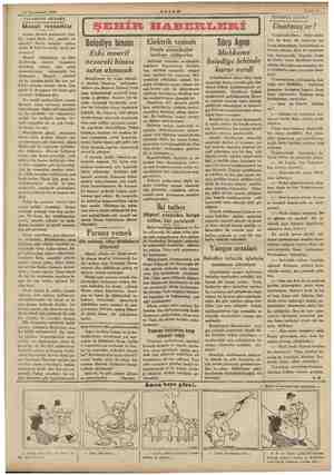  28 Teşrinisani 1934 mi AKŞAM “Sahife 3 AKŞAMDAN AKŞAMA Maaşlı ressamlar mesele gazetelere yan. rünüyor? ni vekâletinin ve Hak