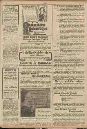  10 Kânunuevvel 1934 Deniz yolları ŞLETMESİ Acenteleri: Kara! Köprübaşı el, 42362 — Bike alahardarnde 740 EE SA İSKENDERİYE