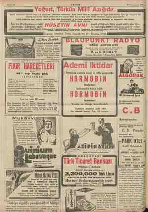  I Sahife 16 l AKŞAM 10 Kânunusani 1935 4 Büyük dedelerimiz bizlerden daima çok yaşadıkları cümlemizin malâmudur. Bunlar...