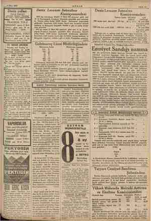    10 Mart 1935 İSKENDERİYE YOLU ANK Mart İskenderiyeye kadar, (1260) İstekli iradan ibaret olan emi belgelerle birlikte o gün