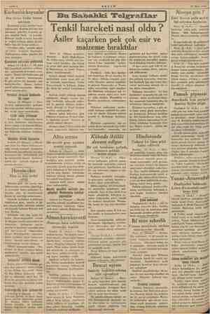  sahife Z AKŞAM ve 14 Mart 1935 Kurbanlık koyunlar Beş liraya kadar koyun satılıyo Kurbanlık koyun satışları hara- üremi...