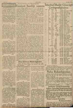  “kat teminatı 315 liradır. 3 ni Sahife 14 İstanbul Kumandanlığı Satınalma Komisyonu ilânları ıtaat ihtiyacı olan 10 ton sa-