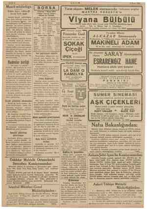  Sahife 4 AKŞAM 2 Nisan 1935 Maarif müdürlüğü Kimin tayin edileceği henüz belli değil Istanbul 1 Nisan 1935 ———— Esham vi ilat