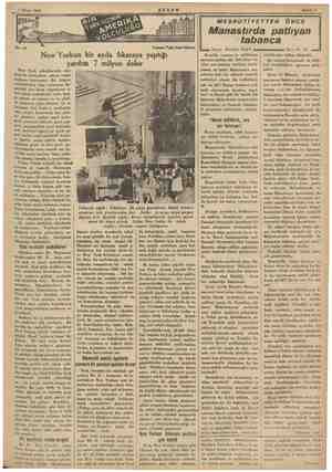    7 / Nisan 1935 çi Ca EŞ EE Dy New Yorkun bir ayda fıkaraya yaptığı New York sokaklarında oto- bünlerle dolaşırken şehrin