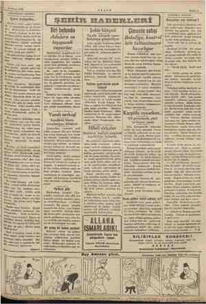  4 e a A VR O A VR 28 Ta A SA EN ii en im 24 Nisan 1935 AKŞAM Sahife 3 AKŞAMDAN AKŞAMA Çare bulundu.. ,, Bozuk ve hileli...