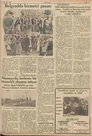  | i İebile, 26 Nisan 1935 Balgradd hizmetci po hizmetci ve hizmeici e zi metci Belgrad şehri, bilhassa son se- Nelerde çok
