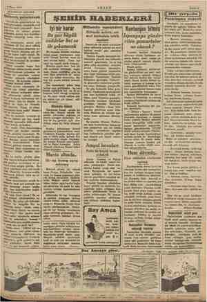  < 4 Mayıs 1935 AKŞAM Sahife 3 AKŞAMDAN AKŞAMA Gelecek, gelmiyecek Geçenlerde gazetelerde bir he vadis görülmüştü. Istanbulda