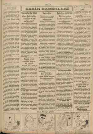    9 Mayıs 1935 AKŞAMDAN AKŞAMA Şeker ihracı — r arkadaş Türkiyeden dışarı- şeker çıkarmak ve seri mem- si kl selesini dü- ö