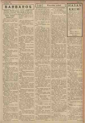    15 Mayis 1835 Tefrika No. 209 ARBAROS Yazan: İskender Fahreddin Akdoğan, İbrahim paşanın konağı önünde yere düşmüştü....