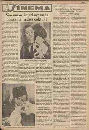      ye Keş S Haziran 1935 çi | İl | | | i Sinema artistleri arasında boşanma neden çoktur ? er yüzünde en çok boşanma Vakası