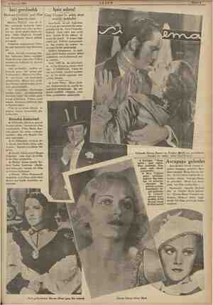    13 Haziran 1935 Inci gerdanlık Marlene Dietrich yeni filmi için hazırlanıyor Marlene Dietrich yeni bir fi- lim çevirmeğe