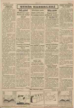  20 Haziran 1935 AKŞAM Sahife 3 AKŞAMDAN AKŞAMA Boğaziçini güzelleştirme Adaları güzelleştirmek için bir emiyet teşekkül etti.