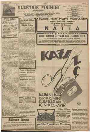  5 Temmuz 1935 Deniz yolları İŞLETMESİ Acenteleri: Karaköy * Köprübaşı Tel. 42868 — Girkeci Mühürdarsade el 22740 MERSİN YOLU