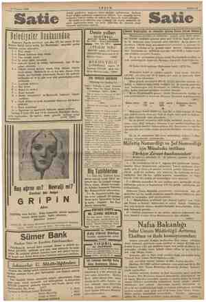    12 Temmuz 1935 — Satic sisatı ya ptırı AKŞAM im bir ei bir kı istemeniz menfaatınız icabıdır. belediyeler Bankasında: kamız