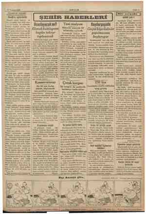  pe e FER A EE ye i FE ” — — 22 Temmuz 1935 AKŞAM AKŞAMDAN AKŞAMA Seri serimiz || ŞEHİR HABERLERİ | van : Sahife 3 sy ei...