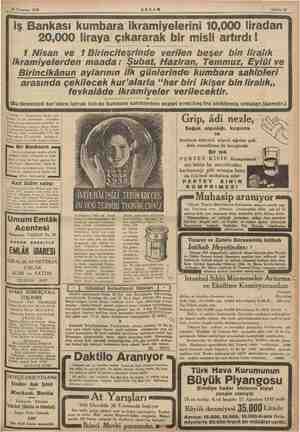  24 Temz 1805 AKŞAM Sahife 13 ashih — Gazetemizin dünkü nüs- in 11 inci sahifesinde ( nesredilen VW olup) ei eki 5) Ni amı...