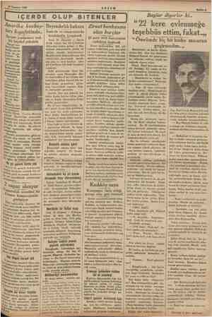  i emmuz 1935 e, A | İÇERDE OLUP BİTENLER AKŞAM Sahife 5 | Amerika kovboy- ları kıyafetinde.. riyer jandarması azılı bir...