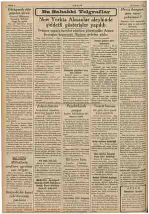  — A ii o ü PE — ai e) Sahife 2 AKŞAM 28 Temmuz 1935 , Gülhanede dün yapılan tören General Süleyman ders salonunda İstanbul