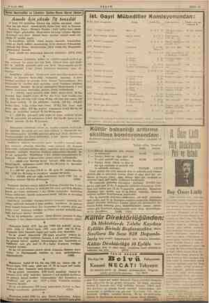      10 Eylül 1935 ——... Sahife 13 (Devlet Demiryolları ve Limanları işletme Umum idaresi ildnları | Amele İçin yüzde 7/0...