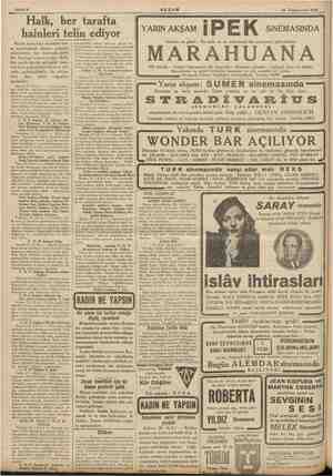  Sahife 4 Halk, her tarafta AKŞAM 31 Teşrinievvel 1935 N hainleri telin ediyor üyük önderimiz Atatürke kar- retle...