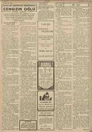    s 2 1 Çagatay orada 14 Teşrinisani 1955 Tefrika No. 183 YENİ NEŞRİYAT Çagatay, Karakurumdan * (Sarısu) nehrinin başında...