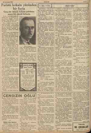  20 Teşrinisani 1935 Pariste kokain yüzünden bir facia Genç bir Italyan kokain çektikten sonra ölü olarak bulundu Pariste,...