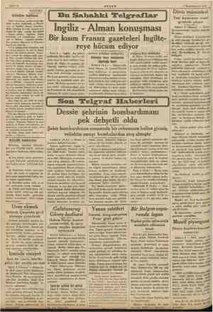     Sahife 2 AKŞAM 7 Kânunuevvel 1935 ül POLİTİKA Dönüm haftası İngiliz dış bakanı, parlâ di İngili ni. yeniden bir uzlaşma