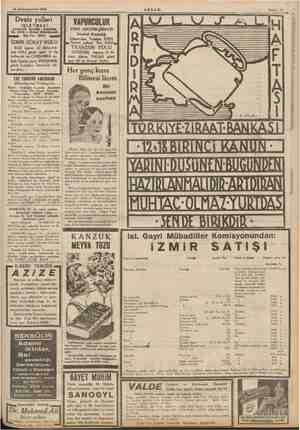  15 Kânunuevvel 1935 AKŞAM Sahife 11 “ in : Deniz yolları VAP p van TÜRK ANONİM ŞİRKETİ öprtbaşı NİM ŞİRKETİ e İstanbul...
