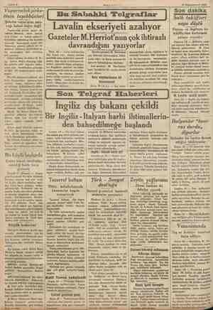  Sahife 2 Ay vii 19 Kânunuevvel 1935 Vapurculukşirke- finin teşebbüsleri| Şirketin vapurlarını sata- cağı haberi doğru değil