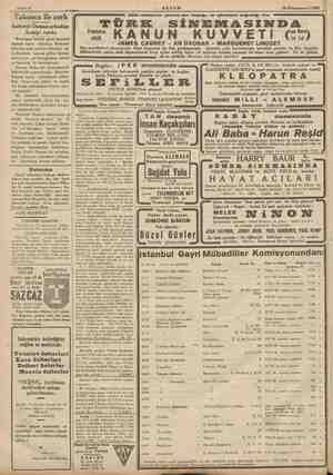  Sahife 4 AKŞAM 29 Kânumuevvel 1935 Tabanca ile cerh çan Bütün istanbul'un görmek ii koştuğu ve görenlerin beğendiği tilm:...