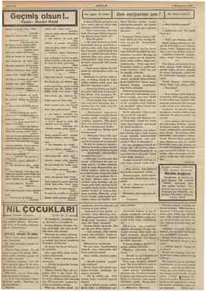    Sahife 12 AKŞAM 1 Kânunusani 1936 Geçmiş olsun!.. Yazan: Necdet Rüştü Çalışma masasından doktor Tekin —X doğruldu, Kapıda