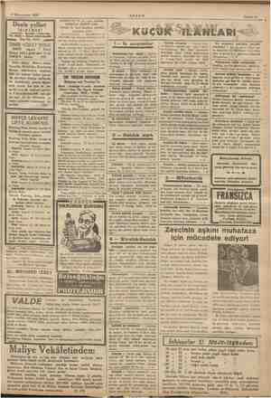    6 Kânunusani 1936 DABKOVİÇ VE Şi. vapur acentası Denir yolları i al ŞLETMESİ | ti 4106p Birkeci Manarinemde (| l İ 8 E Mb