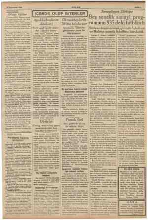    9 Kânunusani 1936 AKŞAM Sahife.5 DÜŞÜNCELER Çitçiye öğütler | IÇERDE OLUP BİTENLER | ş e Sayfaya aşağı ka göz iii. Hep...