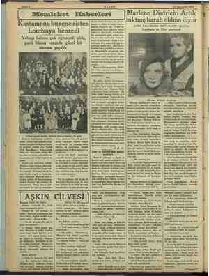    kale | İ | 10 Künunusani 1936 Memleket Elfaberleri Kastamonu busene sisten Londraya benzedi Yılbaşı balosu çok eğlenceli