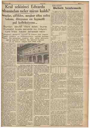    AKŞAM Kral sekizinci Ferda abasından neler miras kaldı? ağırlığı beş İmıyac: ede » fakat herhalde idaresi ga- varlık. 1760