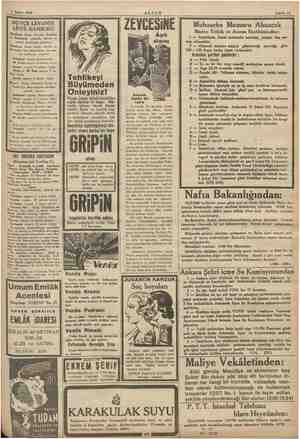    3 Şubat 1936 DOYÇE LEVANTE LİNYE HAMBURG mi lâ beklenen vapurlar vapuru limanımıza, * M. Codrs vapuru 2 subata doğru Samos