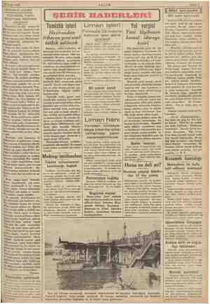    P Şubat 1936 AKŞAMDAN AKŞAMA ir mare am amaa Esnaflık, halkı soymak demek değildir İstanbulda bir gün müthiş bir kar...