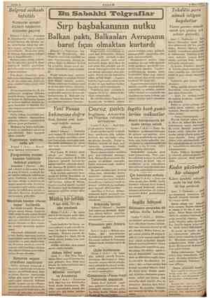  ikmal Ee iğ di OE Gi a Mr — Sahife 2 AKŞAM 8 Mart 1936 N Belgrad suikastı tafsilâtı Kurşunlar ecnebi elçilerin başlarının...