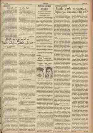    3 <İ Mart 1936 Misemetin ii seği in ii AKŞAM Sahife 5 DÜŞÜNCELER Ran rr aram Eskiden bayramlar yorgunluk günle- kö Na kapı