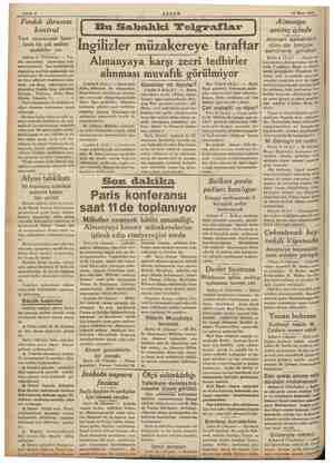  “di a Mr Sahife 2 AKŞAM 10 Mart 1936, Fındık ihracını Almanya onirol o || Bu Sabahki Telgraflar || seinçiçinde Yeni nizamname