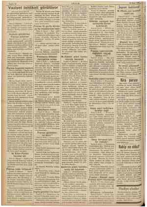  veye Sahife 10 AKŞAM 10 Mart 1936 , Vaziyet tehlikeli görü ülüyor (Baş tarafı birinci sahifede) ne rağmen Reni işgala ir...