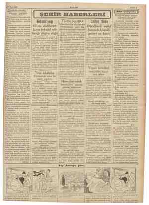    24 Mart 1936 AKŞAM Sahife 3 AKŞAMDAN AKŞAMA —.. a Pazar yerleri de birer pazar kurulması ka- aştırılmış olduğunu gazeteler