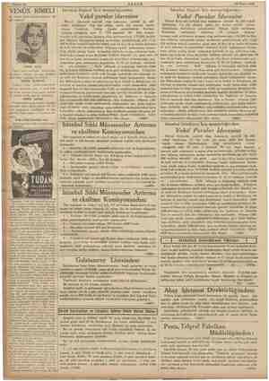  o Sahife 10 AKŞAM 10 Nisan 1936 VENÜS RİMELİ le tuvalet gören kirpikler kalblere ok « gibi saplanır. Gayet cazib renklerile