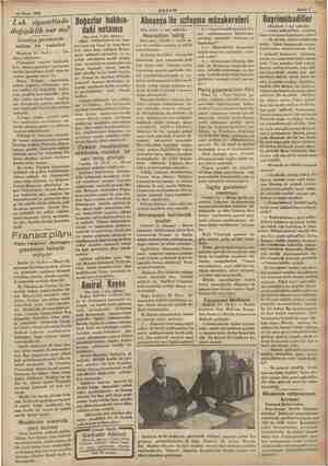    12 Nisan 1936 Leh siyasetinde değişiklik var mı? İzvestiya gazetesinin mühim bir makalesi TAA) — Tas Mosko' ajansı ii iyor