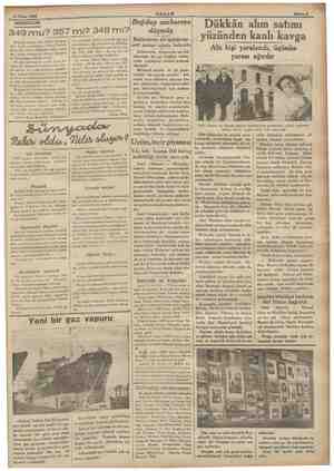    14 Nisan 1936 AKŞAM DÜŞÜNCELER. 349 mu? 357 mi? 348 mi? Meğerse yalnız, dün yazmış ış olduğum gibi, içinde aş yılların yi