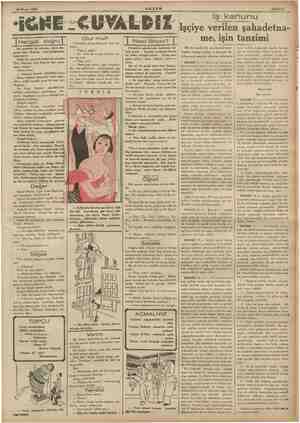  l | İ | 30 Nisan 1936 | Hangisi doğru | Bir gazetede bir arkadaş; çöken Bo- gaziçi diye Boğazın mabvolduğundan ede başka bir