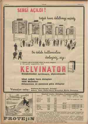  Sahife 12 AKŞAM 25 Mayıs 1956 SERGİ AÇILDI! 1 - Elektrik ışığı ve su kadar elzem ve zaruri olduğunu 2 - Her şeyden...