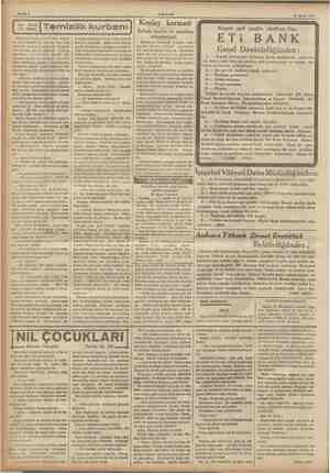    Sahife 8 AKŞAM 25 Mayıs 1936 : Kızılay kermesi Her akşam . . pa | bir. bikdye ipi kurbanı yi) a Kapalı zarf usulile...